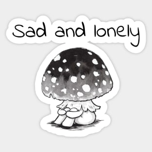 Lonely Fungi Sticker